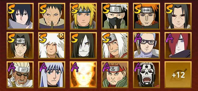 火影忍者V1 11S忍 19A忍 30忍 100W内战力 见习