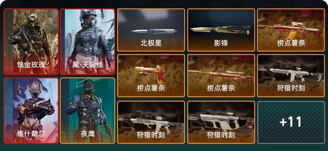 三角洲行动总资产537M 8干员外观 2传说近战 17传说枪械 无段位