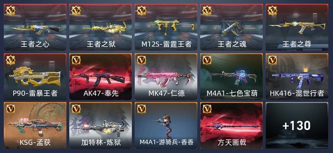 穿越火线：枪战王者V7 6王者 171英雄武器 万化新锐