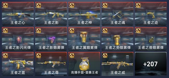 穿越火线：枪战王者V4 14王者 216英雄武器 5英雄角色 287万化 专家S