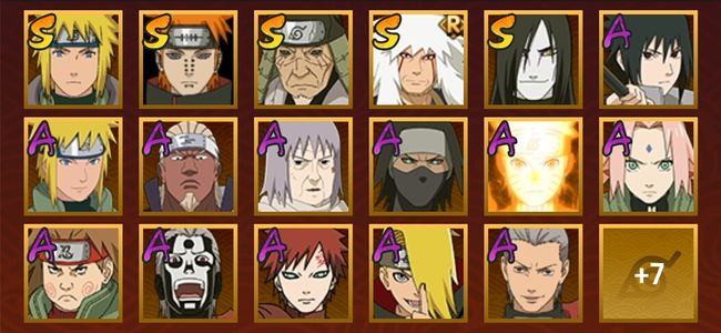 火影忍者V6 6S忍 23A忍 29忍 400W战力 见习