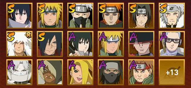 火影忍者V10 9S忍 26A忍 35忍 600W战力 见习