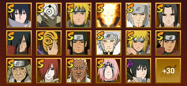 火影忍者V11 17S忍 37A忍 54忍 900W战力 见习