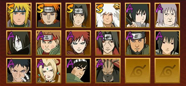 火影忍者V5 4S忍 12A忍 16忍 100W内战力 见习