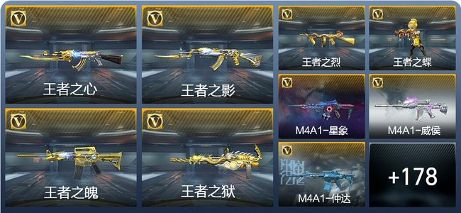穿越火线：枪战王者V8 28王者武器 232英雄武器 新锐