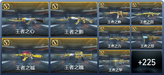 穿越火线：枪战王者V9 34王者武器 234英雄武器 9英雄角色 251万化 枪圣S