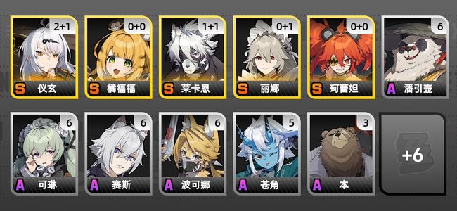 绝区零11黄 8角色黄 5S角色 3S音擎 3S邦布 男主 53