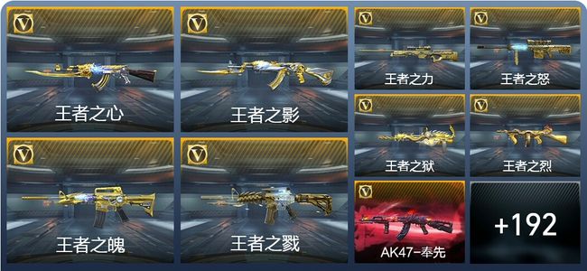 穿越火线：枪战王者25王者武器 201英雄武器 6英雄角色 367万化 专家S