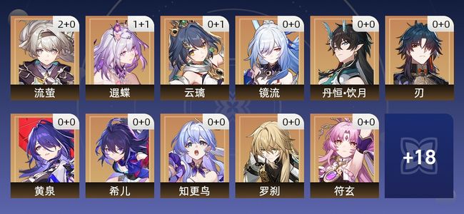 崩坏：星穹铁道68黄 39角色黄 29光锥黄 29五星角色 8五星光锥 70级 男主