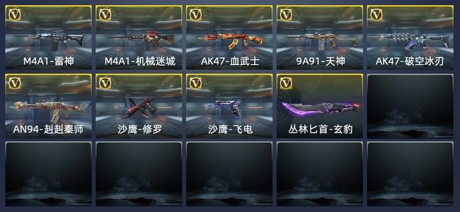 穿越火线：枪战王者V1 9英雄武器 14万化 新锐