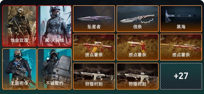 三角洲行动总资产212M 36传说枪械 白银
