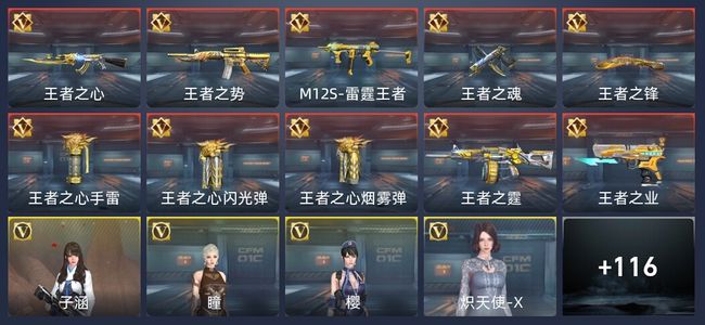 穿越火线：枪战王者【苹果版】11王者 176英雄武器 5英雄角色 新锐