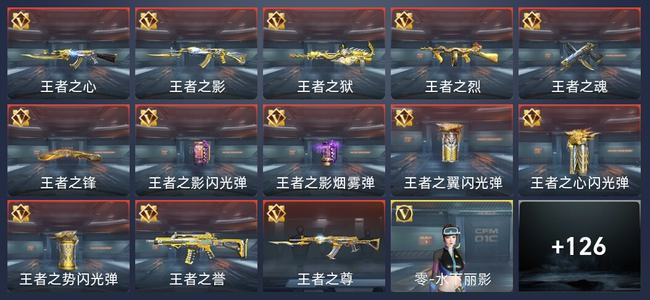 穿越火线：枪战王者29王者 290英雄武器 6英雄角色 新锐