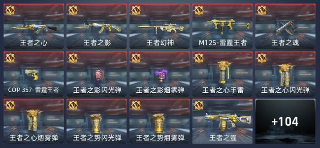 穿越火线：枪战王者246英雄武器 128英雄角色 新锐