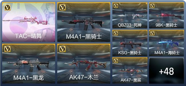 穿越火线：枪战王者1王者武器 57英雄武器 1英雄角色 92万化 专家