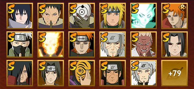 火影忍者V11 40S忍 56A忍 273忍 4789S碎片 17通灵 1000W战力 前1000名 影级