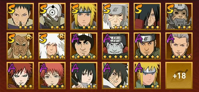 火影忍者V10 9S忍 26A忍 141忍 1647S碎片 15通灵 600W战力 前1000名 见习