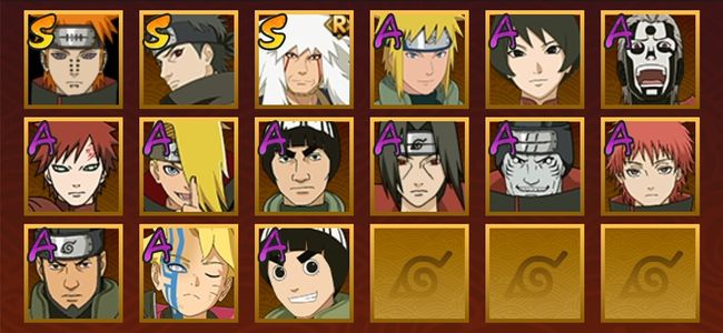 火影忍者V11 3S忍 12A忍 116忍 1S碎片 19通灵 800W战力 前500名 见习