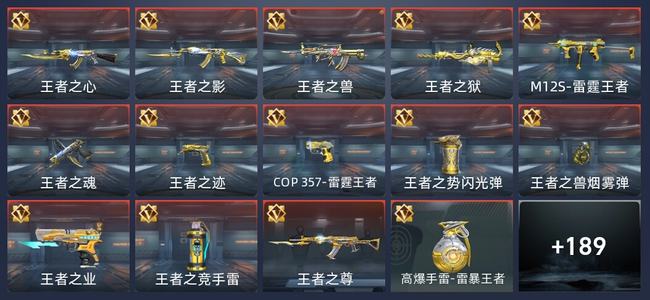 穿越火线：枪战王者15王者 194英雄武器 9英雄角色 254万化 专家S