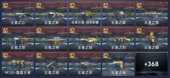 穿越火线：枪战王者V9 43王者 366英雄武器 16英雄角色 624万化 专家