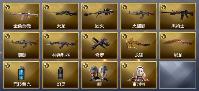 穿越火线（CF）12V武器 2V角色 6皮肤 可排位 新锐