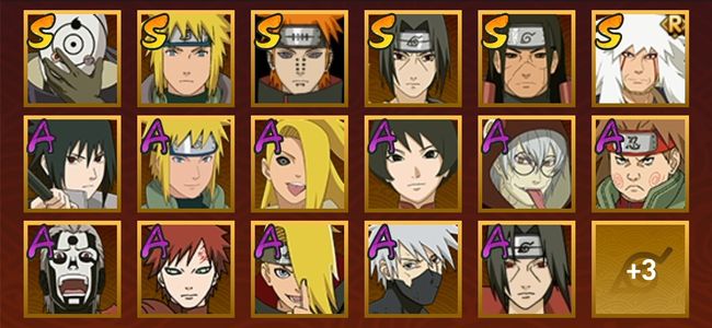 火影忍者V5 6S忍 17A忍 23忍 500W战力 见习