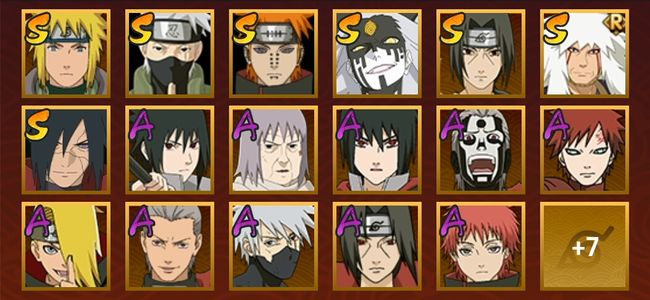 火影忍者V7 7S忍 20A忍 27忍 400W战力 见习