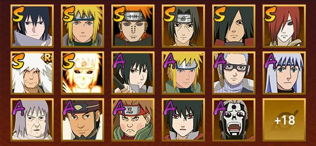 火影忍者V4 9S忍 28A忍 37忍 600W战力 见习