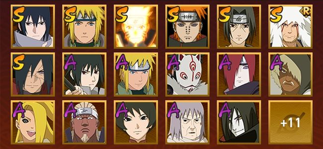 火影忍者V6 8S忍 21A忍 29忍 400W战力 见习