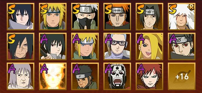 火影忍者V6 8S忍 27A忍 35忍 500W战力