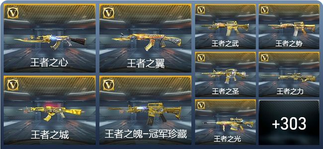穿越火线：枪战王者V9 39王者武器 345英雄武器 14英雄角色 575万化 专家S