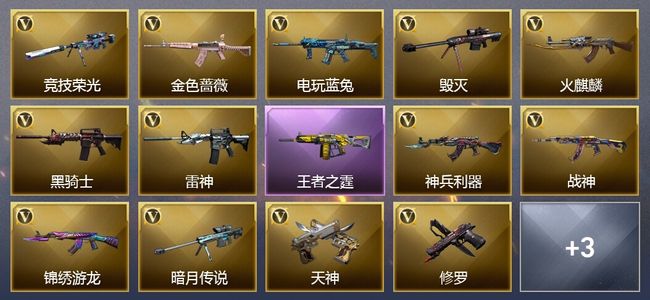 穿越火线（CF）4王者武器 28V角色 可排位 枪王