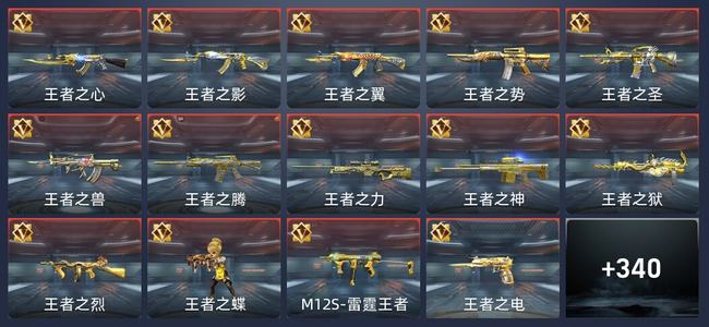 穿越火线：枪战王者V9 39王者 英雄武器 万化 新锐