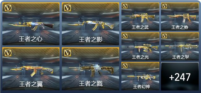 穿越火线：枪战王者V9 32王者武器 273英雄武器 6英雄角色 559万化 专家S