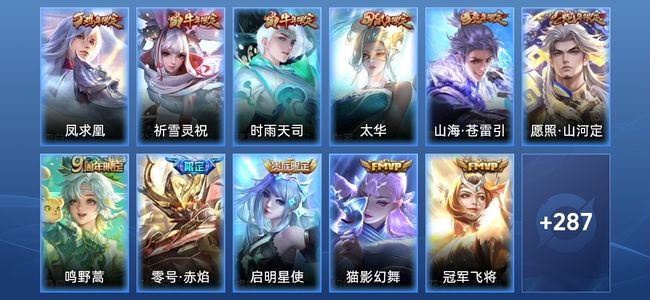 王者荣耀V8 21传说 89史诗 299皮肤 122英雄 至尊星耀II