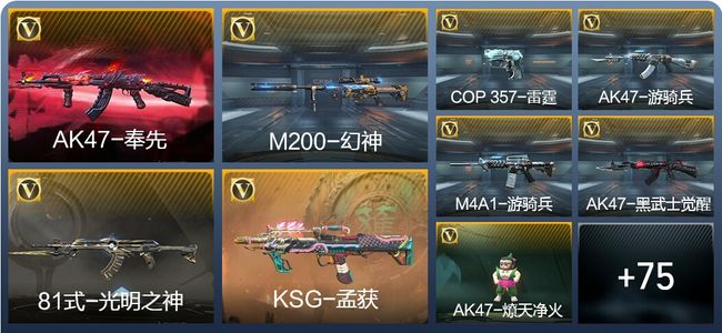 穿越火线：枪战王者【苹果版】V6 1王者武器 94英雄武器 2英雄角色 115万化 枪皇S