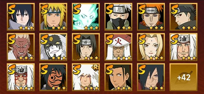 火影忍者V12 21S忍 38A忍 190忍 2660S碎片 20通灵 1000W战力 前500名 中忍