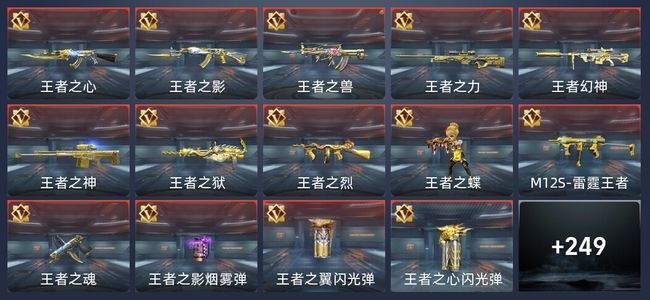穿越火线：枪战王者V9 20王者 310英雄武器 6英雄角色 539万化 枪圣