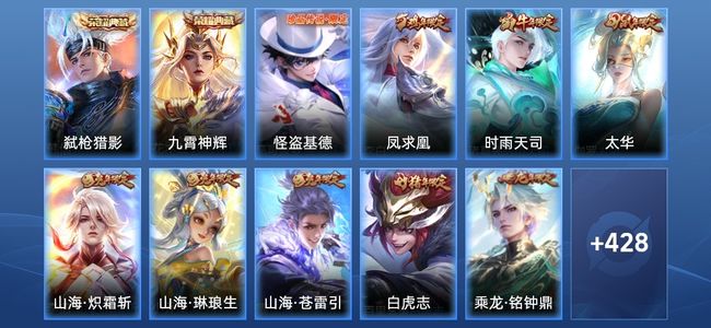 王者荣耀V9 2典藏 46传说 135史诗 439皮肤 122英雄 最强王者