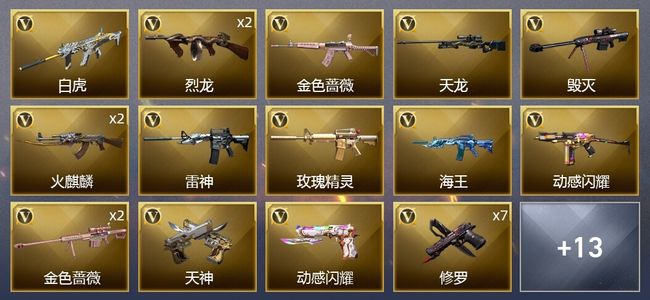 穿越火线（CF）2王者武器 32V武器 1V角色 9皮肤 可排位 专家