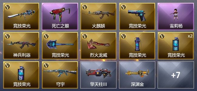 穿越火线（CF）11V武器 5皮肤 可排位 新锐