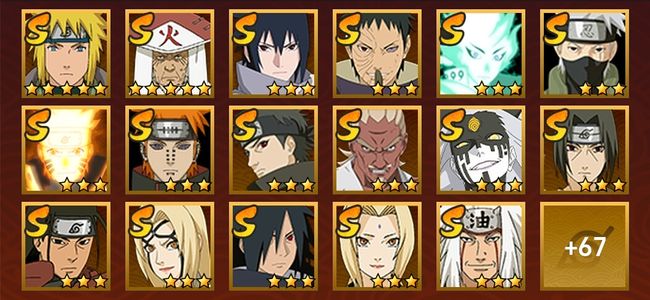 火影忍者V13 33S忍 51A忍 266忍 4750S碎片 29通灵 2000W战力 前10名 中忍