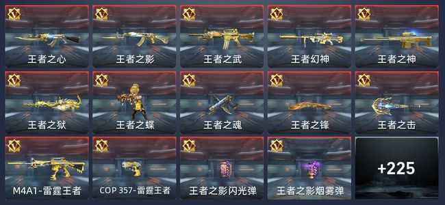 穿越火线：枪战王者V8 343英雄武器 新锐