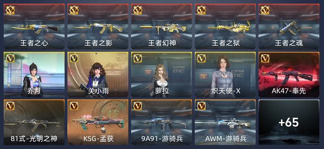 穿越火线：枪战王者V6 127英雄武器 新锐