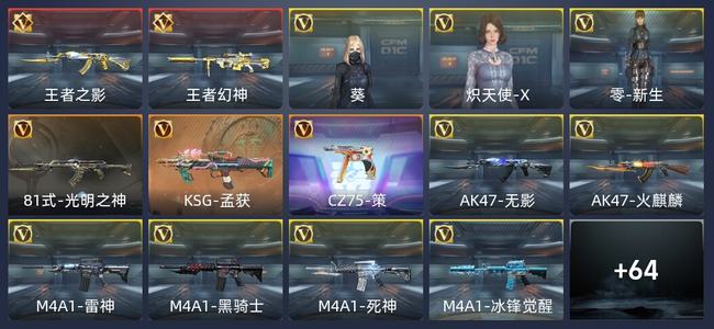 穿越火线：枪战王者V5 128英雄武器 新锐
