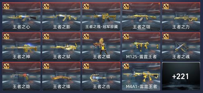 穿越火线：枪战王者V8 335英雄武器 新锐