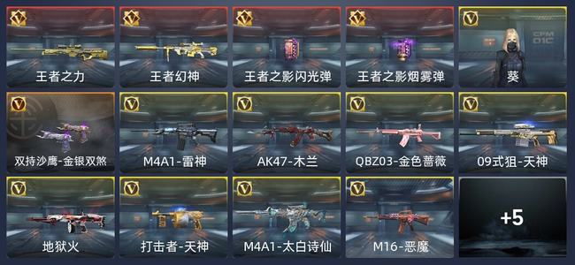 穿越火线：枪战王者V6 24英雄武器 新锐