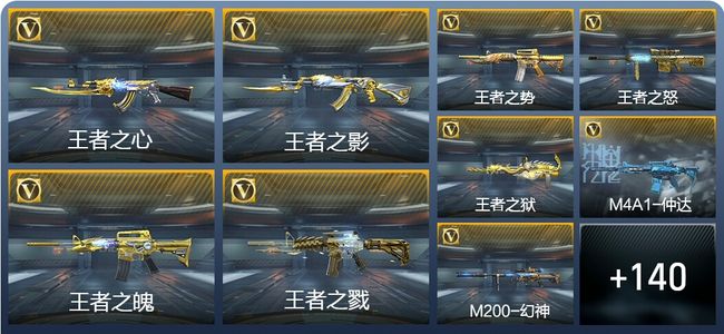 穿越火线：枪战王者V8 260英雄武器 新锐