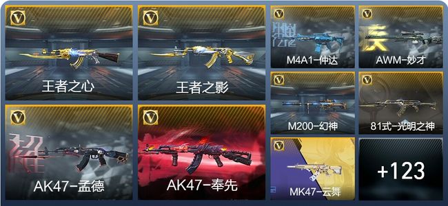 穿越火线：枪战王者V7 248英雄武器 新锐