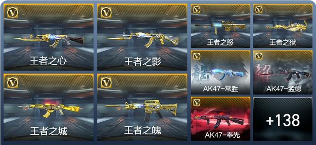 穿越火线：枪战王者V8 288英雄武器 新锐